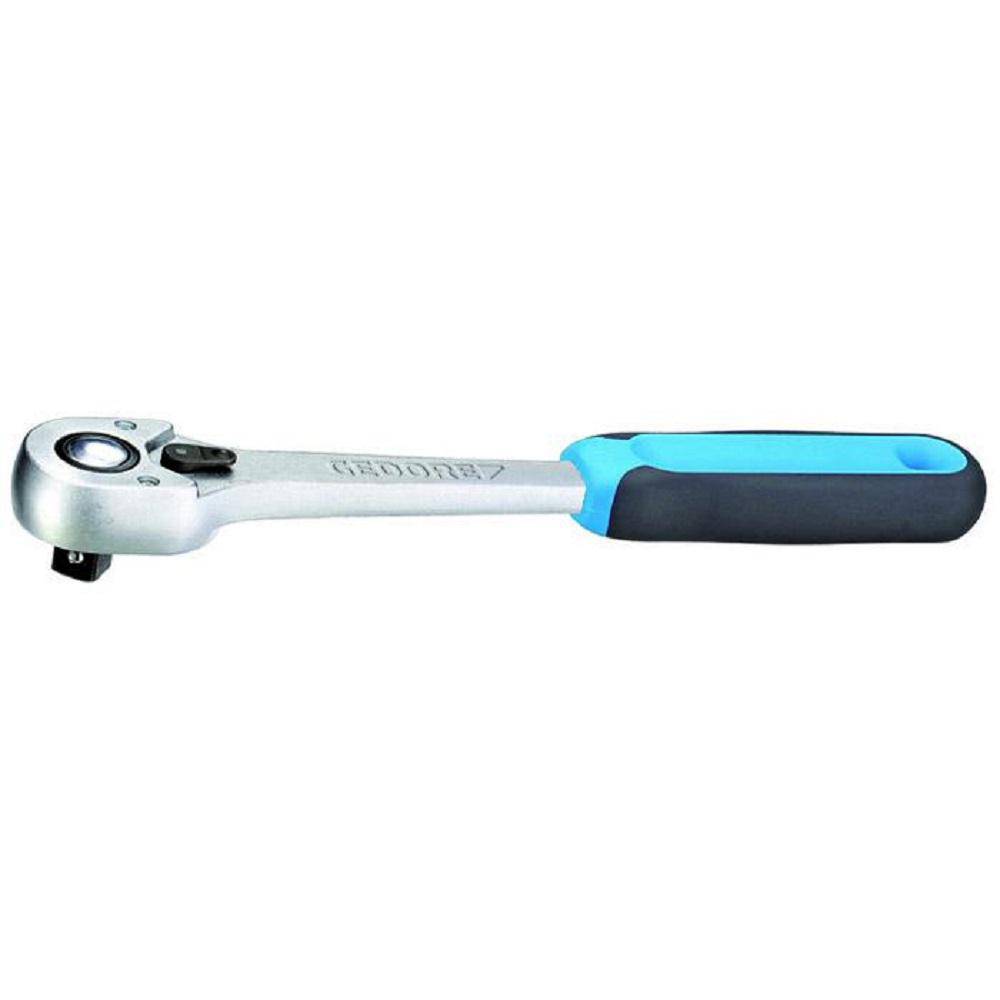 Umschaltknarre 3/8" - 200 mm - Rückschwenkwinkel 11,25°