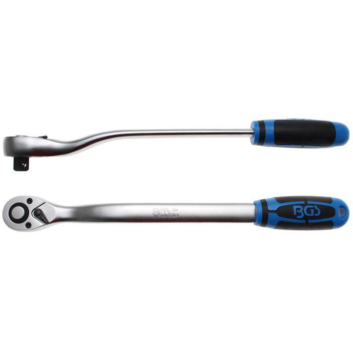 Hebel-Umschaltknarre - extra lang - 12,5mm (1/2") Antrieb