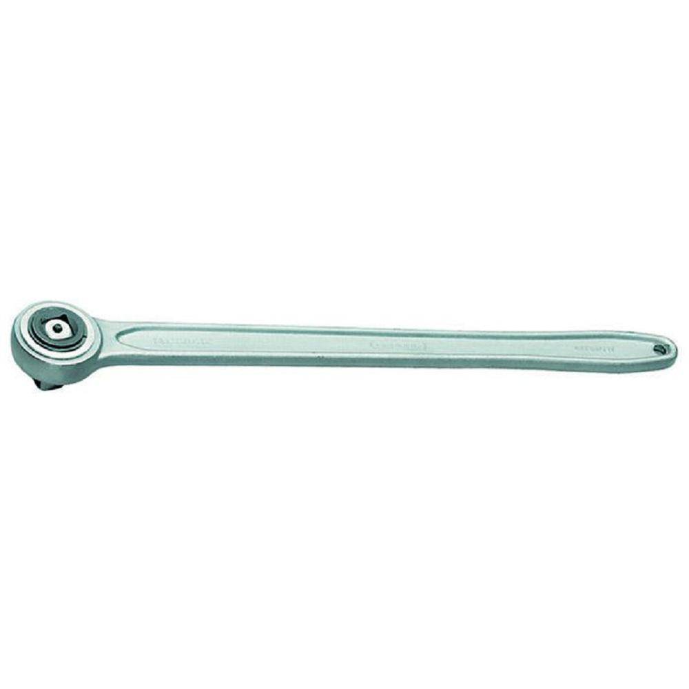 Zahnradknarre - Antrieb 3/4″ - Rückschwenkwinkel 10° - 510 mm lang