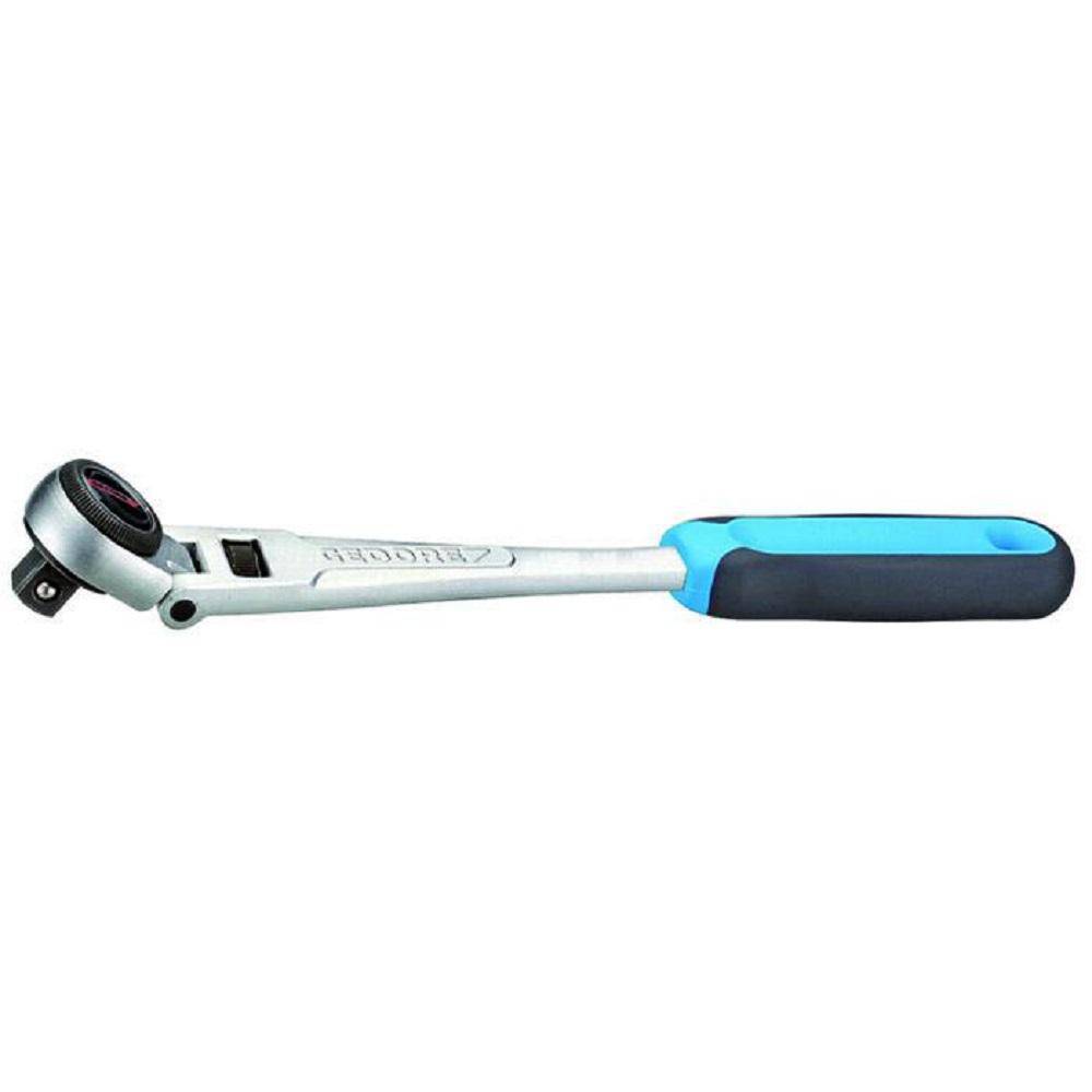 Gelenk-Umschaltknarre - Antrieb 1/2″ - 180° schwenkbar - 282 mm Länge