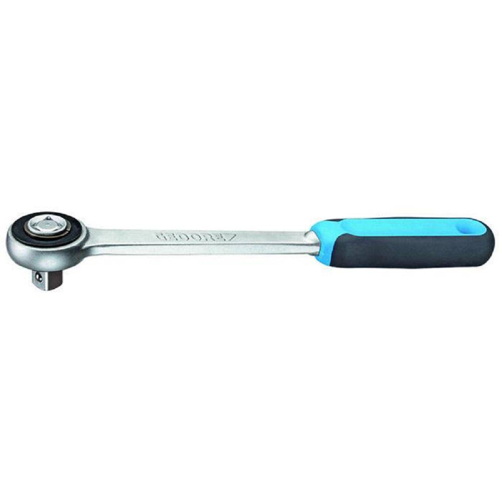 Zahnradknarre - Antrieb 1/2″ - Rückschwenkwinkel 7,5° - 270 mm Länge