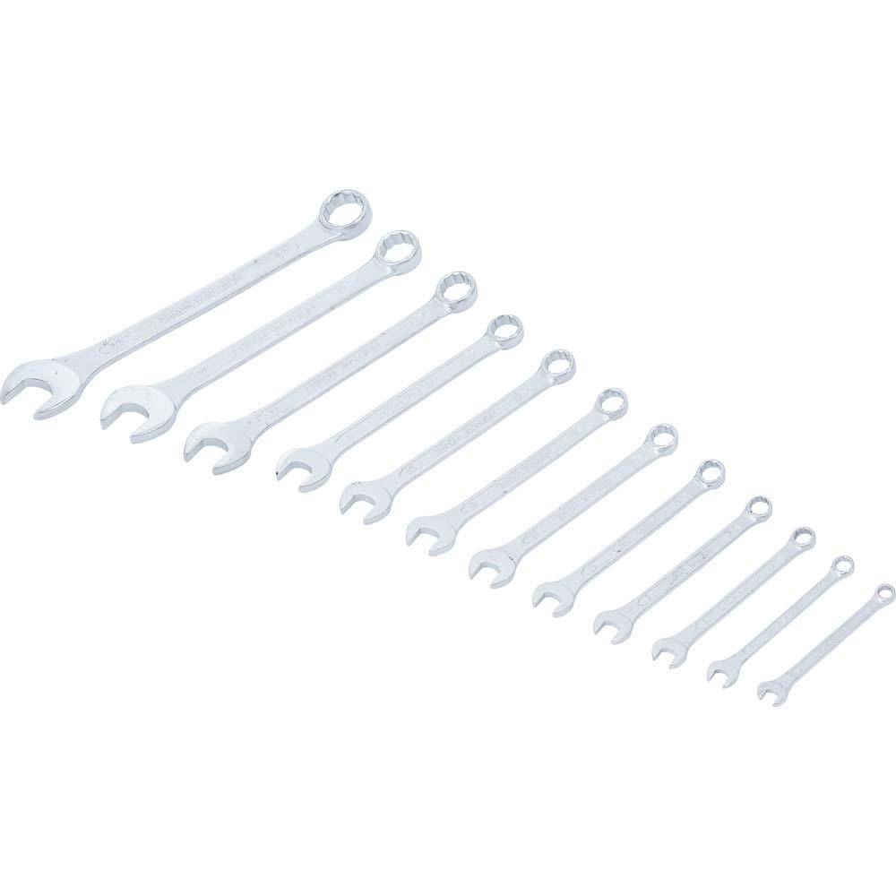 Maulringschlüssel-Satz - CV-Stahl - 6 bis 22mm - 12-tlg - nach DIN 3113