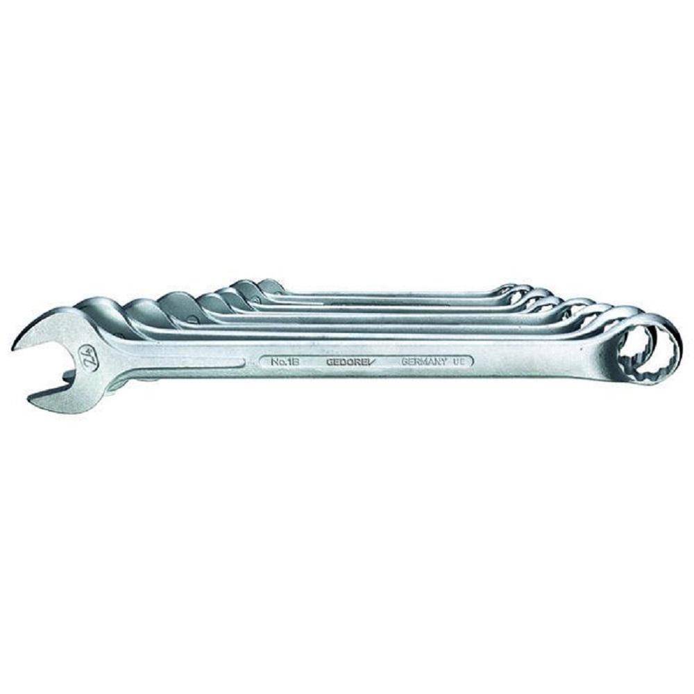 Ring-Maulschlüssel-Satz - UD-Profil - Schlüsselweite 10 bis 24 mm - 8-teilig