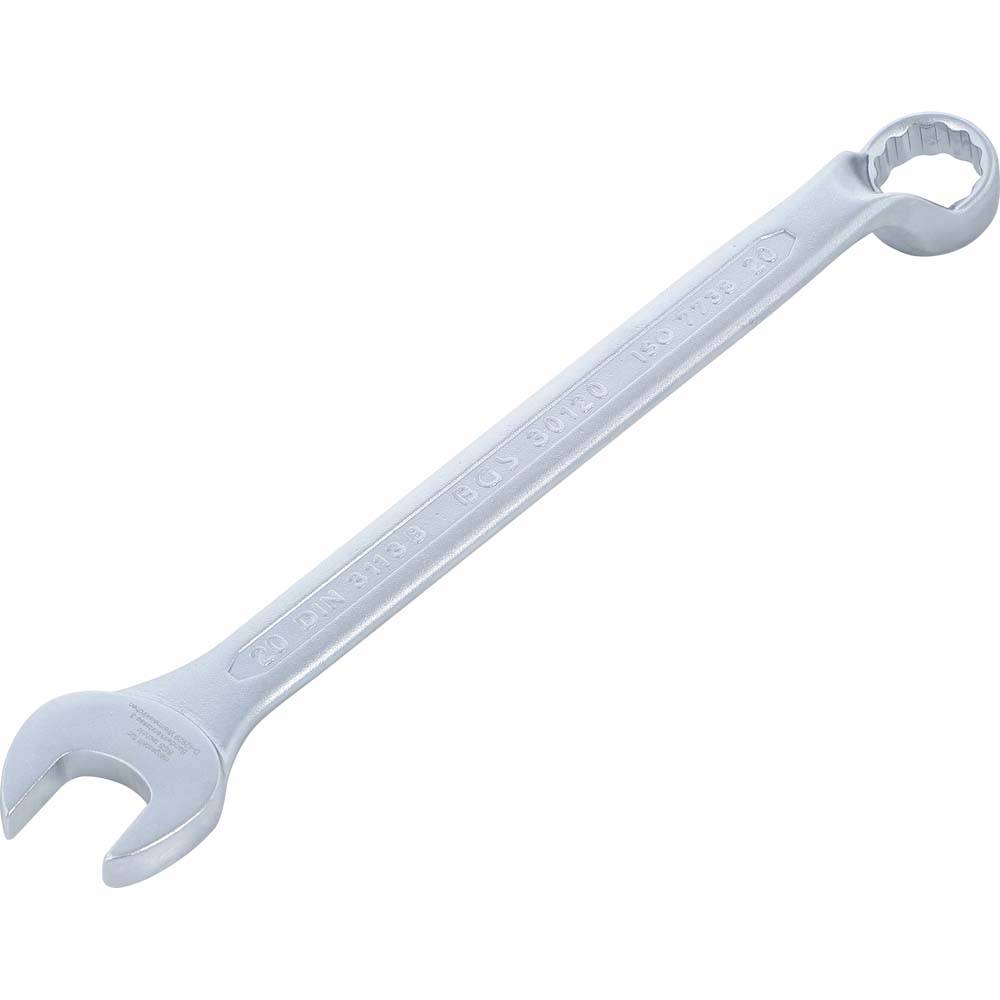 Maul-Ringschlüssel - Ringseite gekröpft - Größe 20 mm