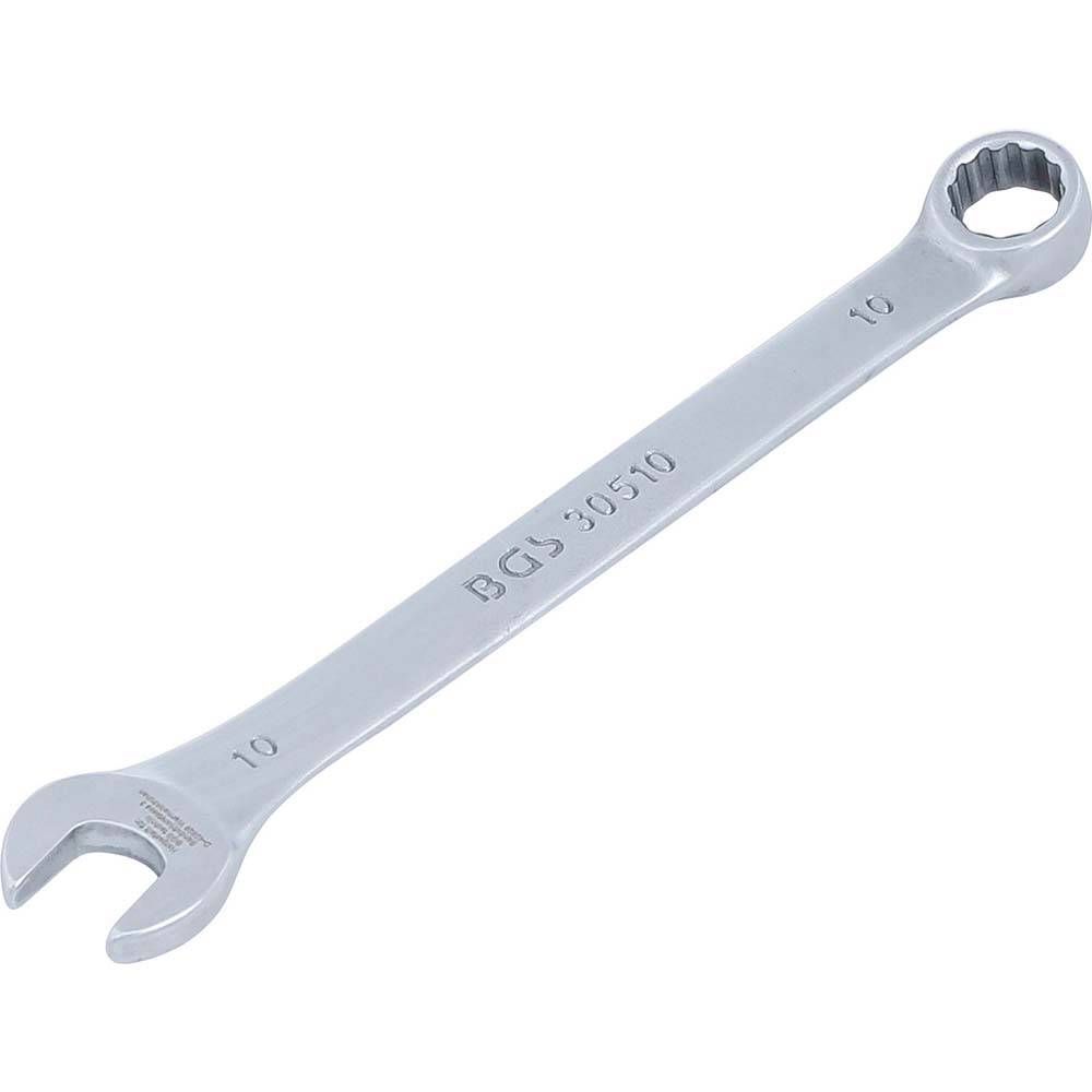 Maul-Ringschlüssel - matt verchromt - Größen 10