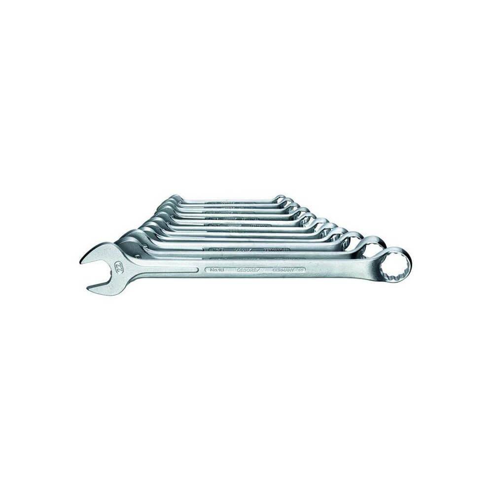 Ring-Maulschlüssel-Satz - 11-teilig - 8 bis 22 mm