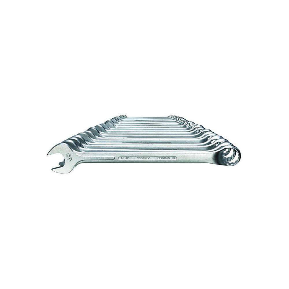 Ring-Maulschlüssel-Satz - 17-teilig - 6 bis 22 mm