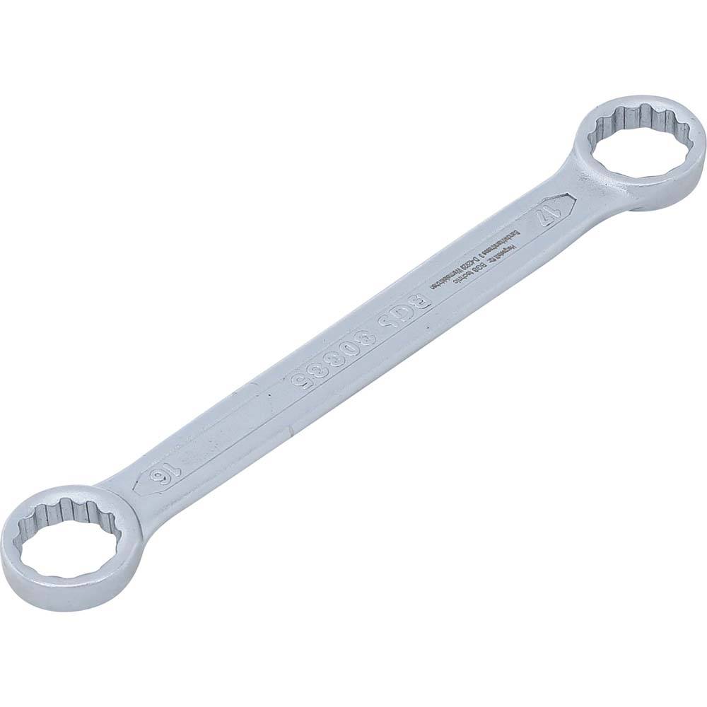Doppel-Ringschlüssel - extra flach - 16 x 17 mm