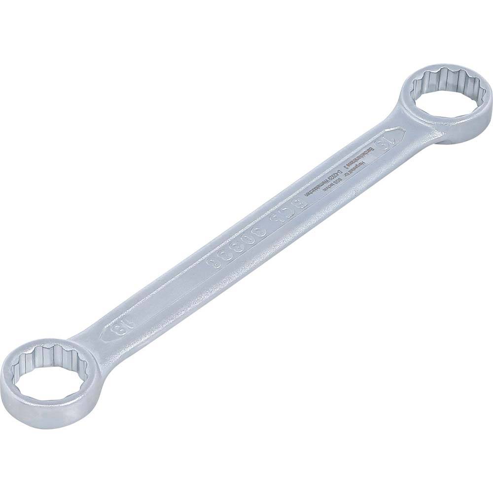 Doppel-Ringschlüssel - extra flach - 18 x 19 mm