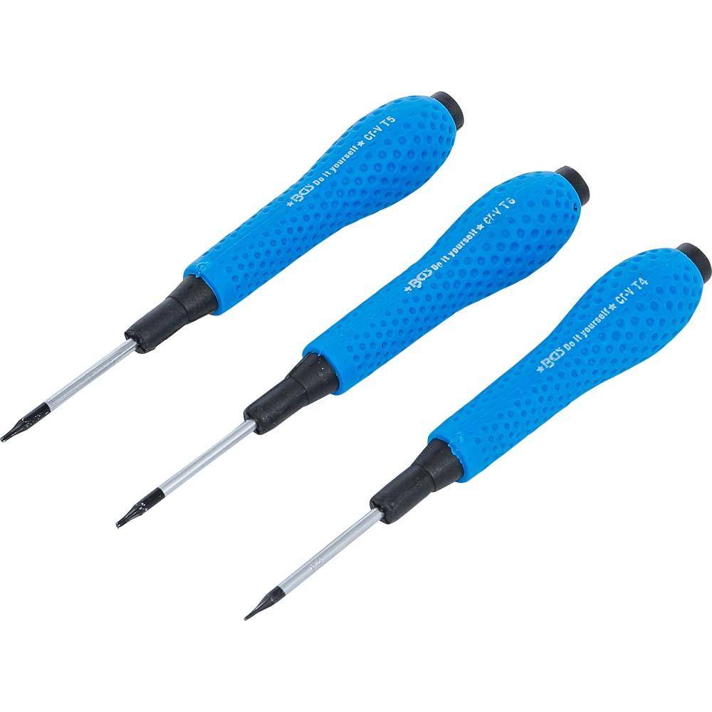 Präzisions-Schraubendreher-Satz - 3 teilig - Länge 140 mm