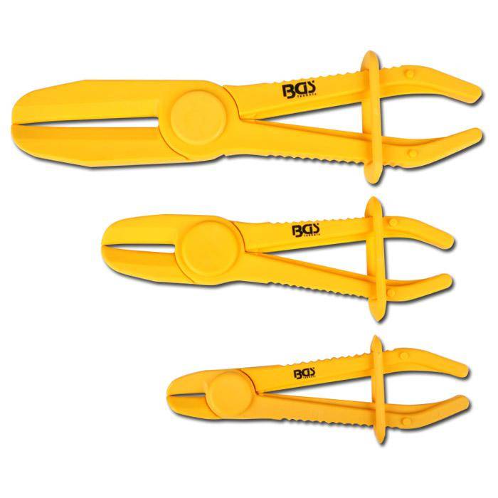 Schlauchklemmenzangensatz - 3 teilig - 155 bis 250 mm