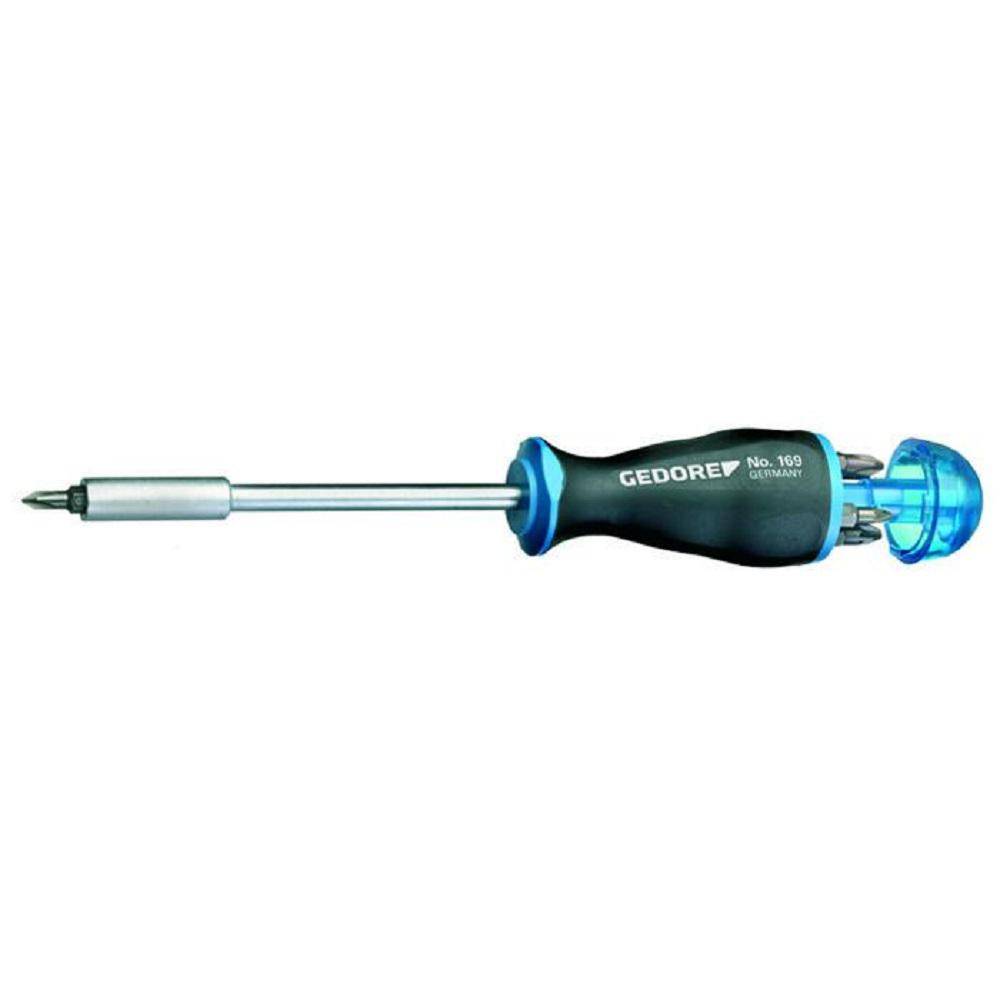 Magazinschrauber - mit Klick-Arretierung - Antrieb 1/4″ - Magazin für 7 Bits