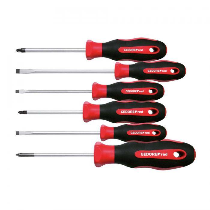 GEDORE red Schraubendreher-Satz - 6-teilig