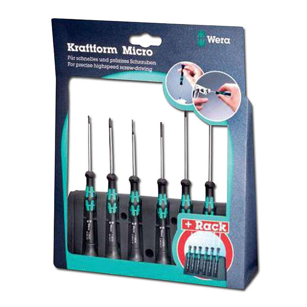 Elektroniker-Schraubendrehersatz 6-teilig - T7-T20 TORX Wera