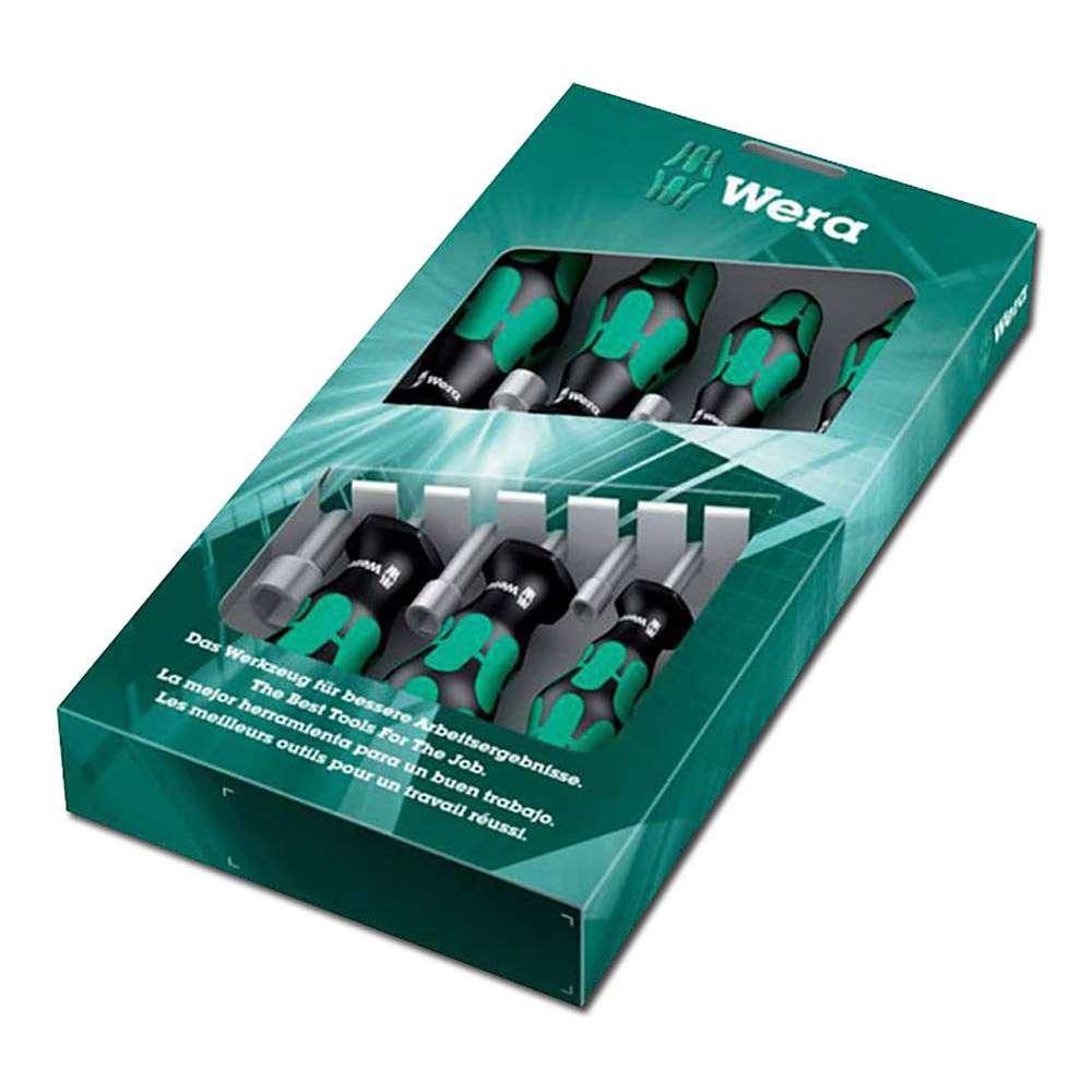 Steckschlüssel-Schraubendreher - Satz 7 teilig - SW 5-13mm Wera