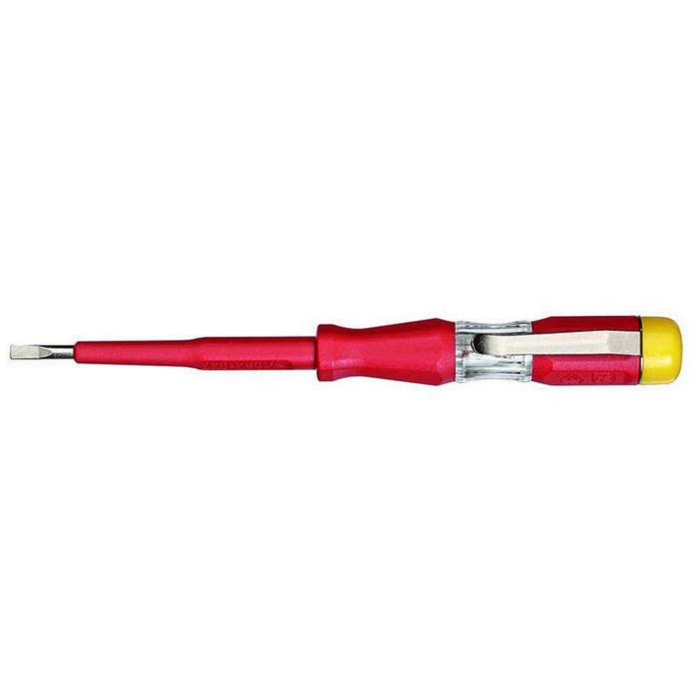 Spannungsprüfer - DIN VDE 0680-6 vollisoliert - 220 bis 250 V - 3 mm Schlitz