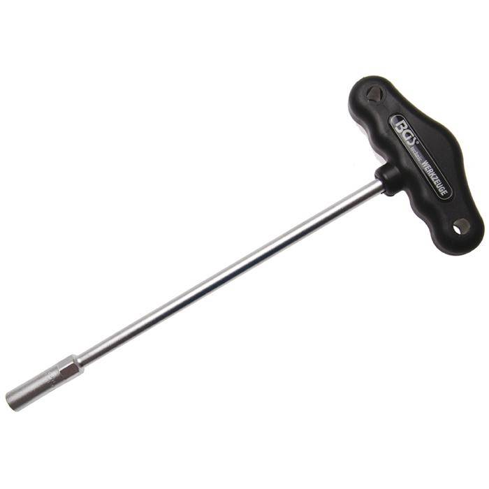 T-Griff Steckschlüssel - 6 x 230 mm - CV-Stahl