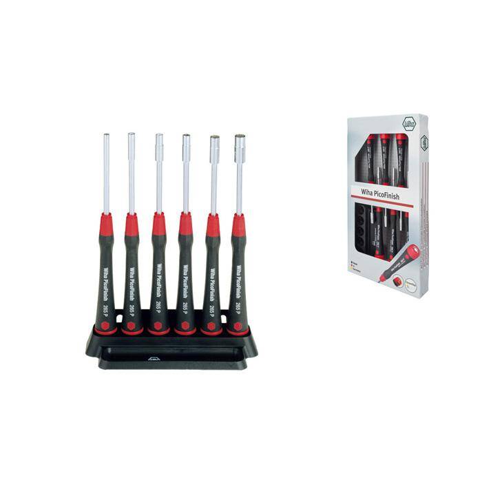 Steckschlüssel PicoFinish - Satz (6-tlg) - Sechskant - Serie 265P K6