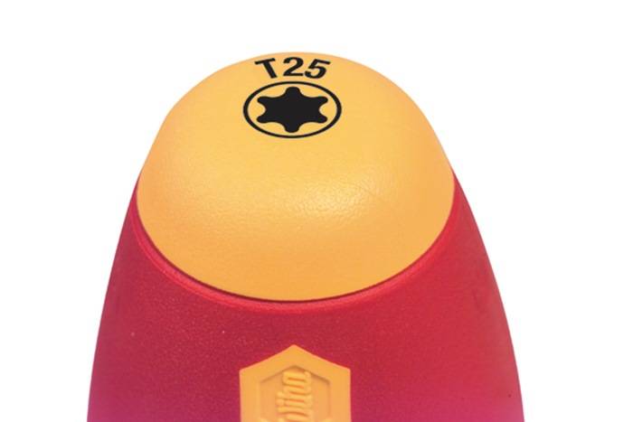 Schraubendreher 325 Gr.T 9 Klingen-L.60mm VDE isol.WIHA