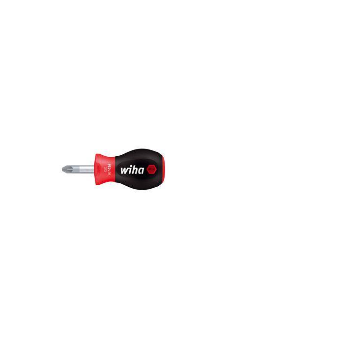 Stubby-Schraubendreher SoftFinish® - Pozidriv - PZ1x25mm - 313 - Rundklinge