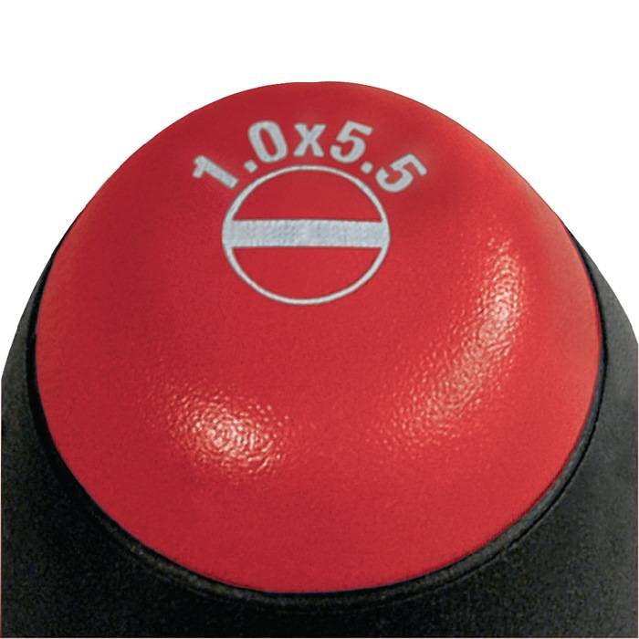 Schraubendreher 302 Schneiden-B.3mm Klingen-L.100mm Mehrkomponentengriff