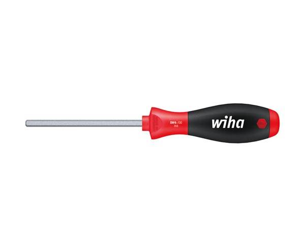 Wiha Schraubendreher SoftFinish Sechskant mit Sechskantklinge (26192) 4 x 75 mm