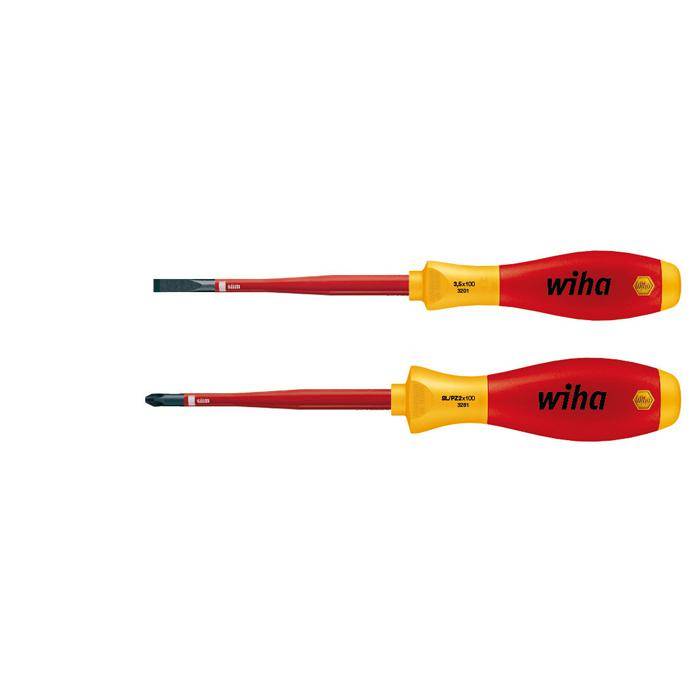 Schraubendreher SoftFinish® electric slimFix - Satz - Schlitz/ Xeno