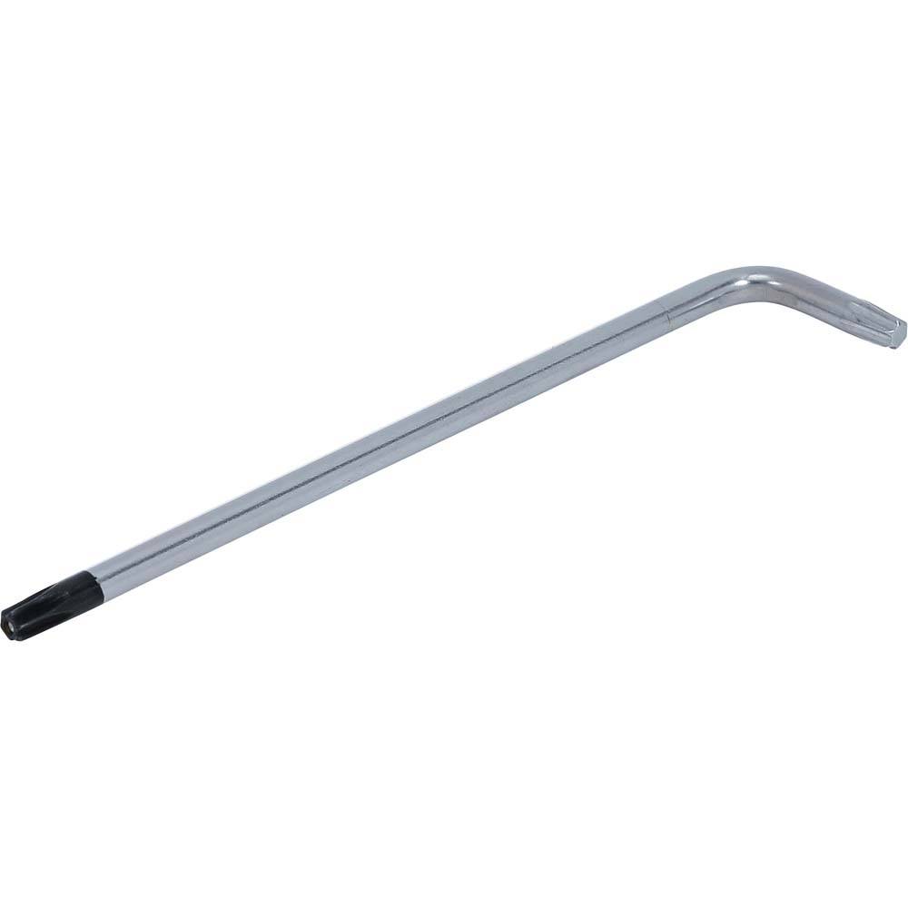 Winkelschlüssel - T-Profil - extra lang - Größe T20 - Klingenlänge 110/19 mm - Klingendurchmesser 4 mm