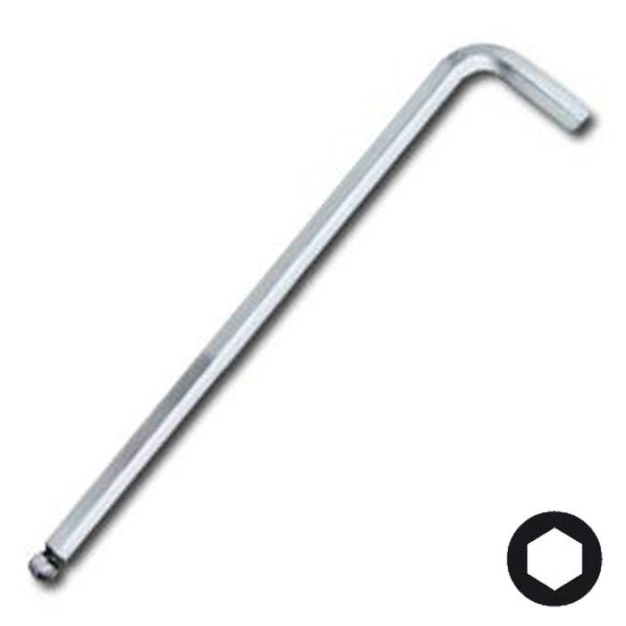 Winkelschraubendreher - SW 1,5 mm - mit Kugelkopf 6-kant - 89 x 14