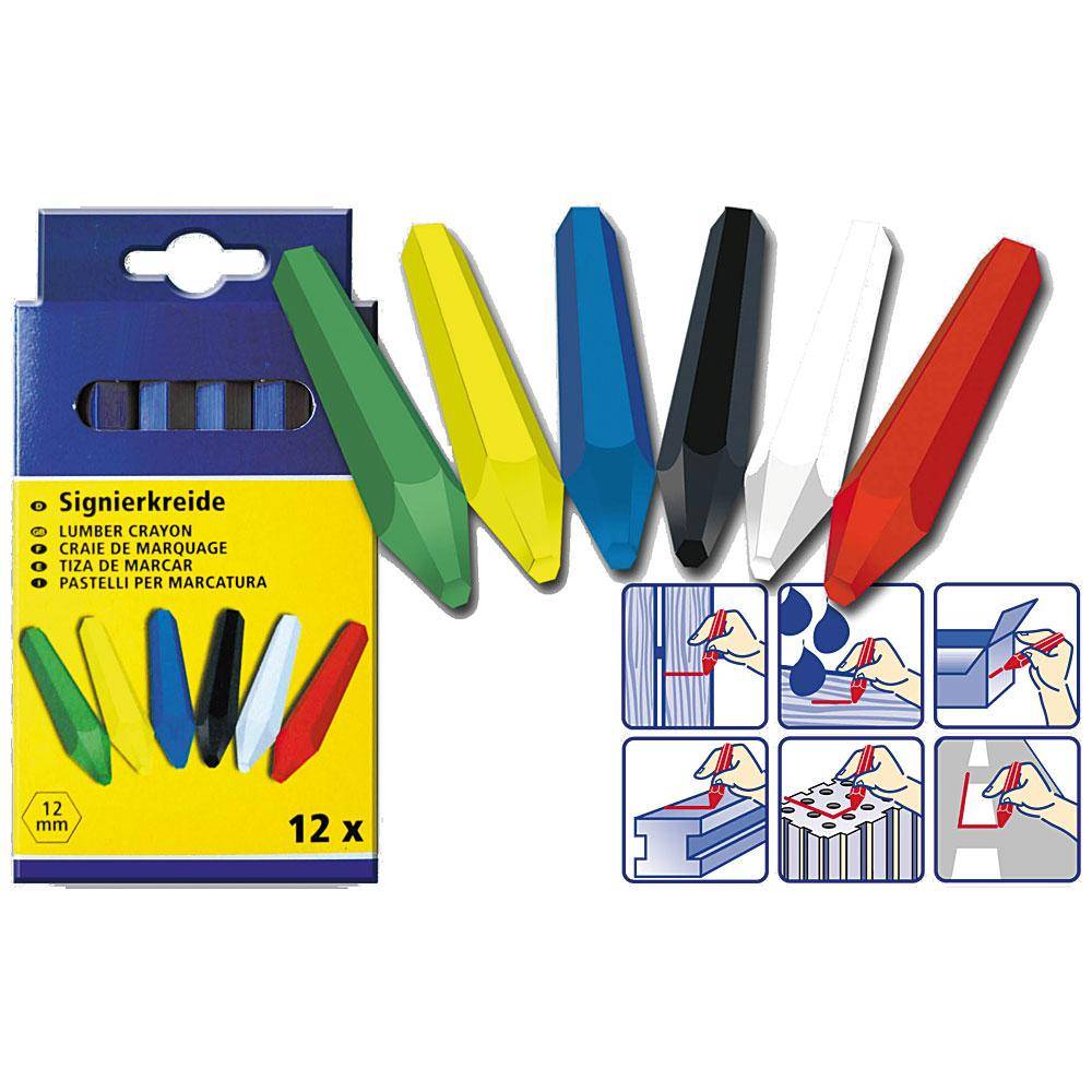 Signierkreide - Wachskreide blau