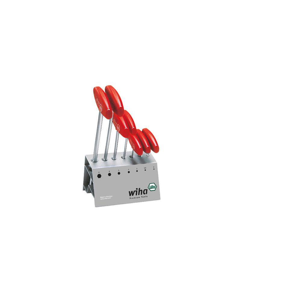 T-Griffschlüssel - Satz - Classic - Sechskant - im Ständer - Serie 334 VB