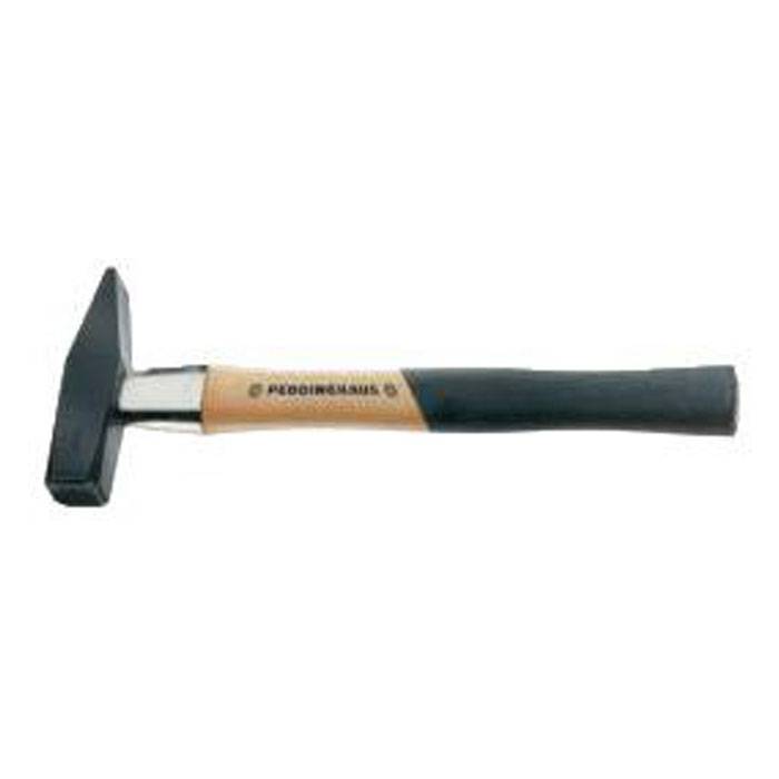 Schlosserhammer - 500g - Stielschutzhülse - Hickorystiel - Peddinghaus - Stiellänge 320