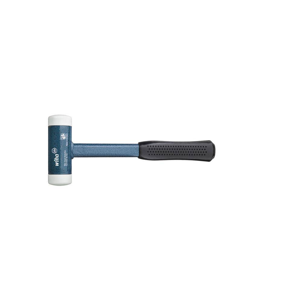 Schonhammer - rückschlagfrei - Ø 30 mm - weiß - Serie 8021