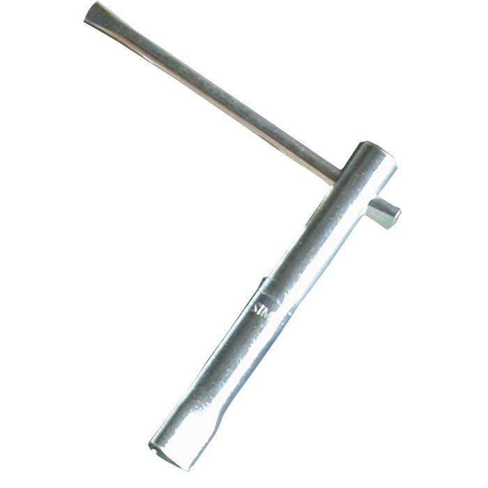 Feuerwehr-Dreikantschlüssel - Stahl verzinkt - M10-M12 zum Öffnen von Absperrpfosten - Größe M12