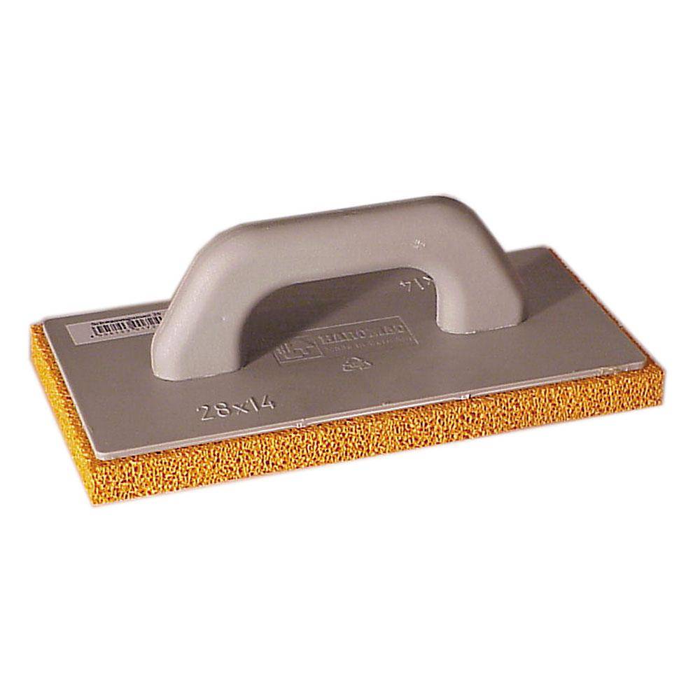 Reibebrett - Kunststoff - mit Schwammgummi - Belag 10 mm