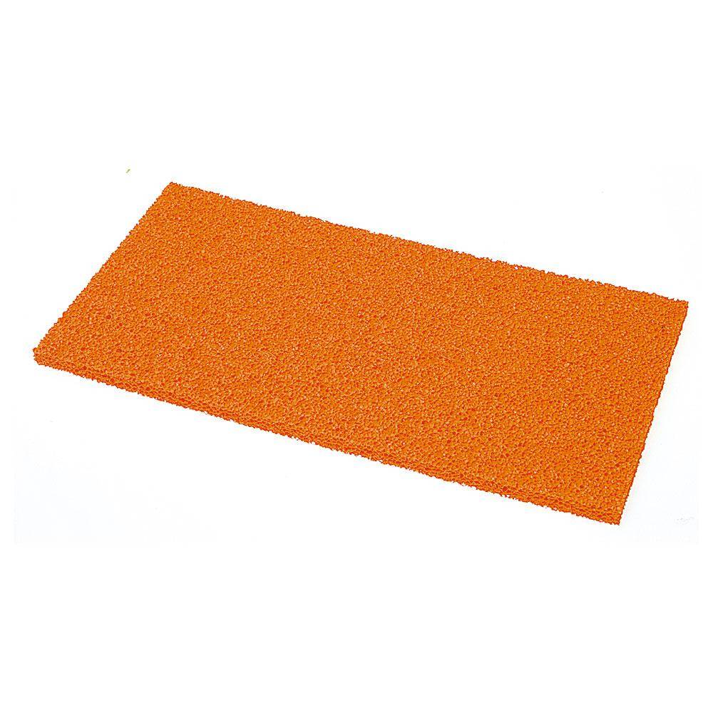 Ersatzreibeplatte - Schwammgummi - Stärke 10 mm - rot