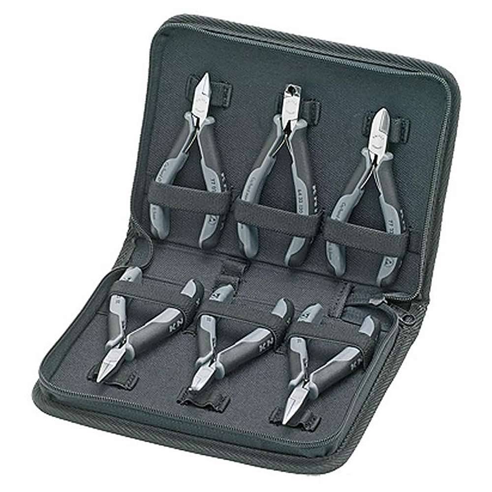 Elektronikzangen-Set - 6-teilig - mit Elektrikerzangen ESD