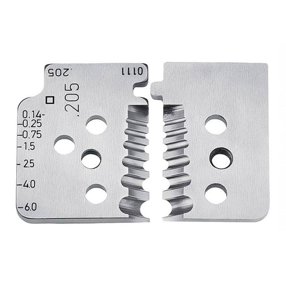 Ersatzmesser für Präzisions-Abisolierzange Abisolierwerte 0,03-2,08 mm² und AWG 32-14