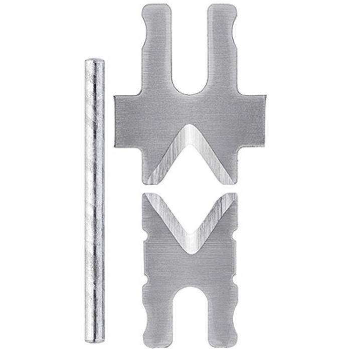 1 Paar Ersatzmesser für Abisolierzange - Länge 180 mm - Abisolierwerte 0,2 - 6,0 mm²