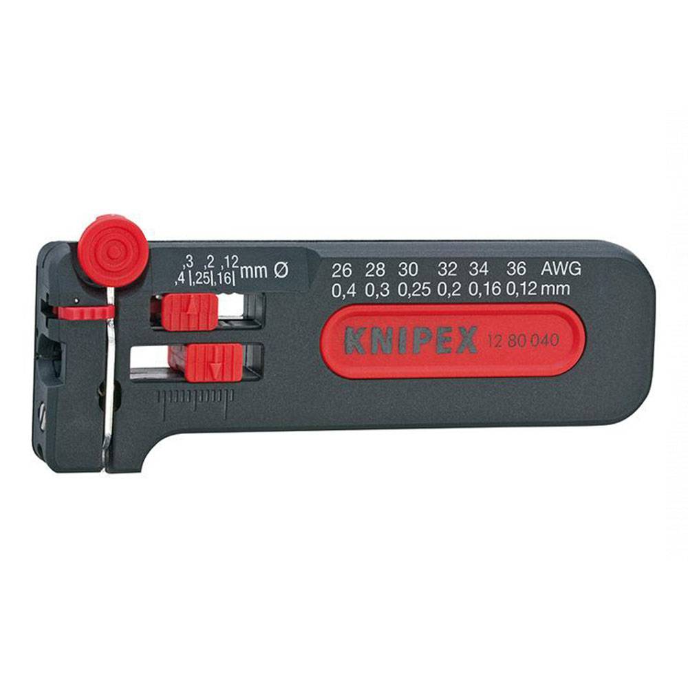 Mini-Abisolierer - Abisolierwerte 0,12 - 0,4 mm² - AWG 36 - 26 - für CU-Leiter Ø 0,12 - 0,4 mm