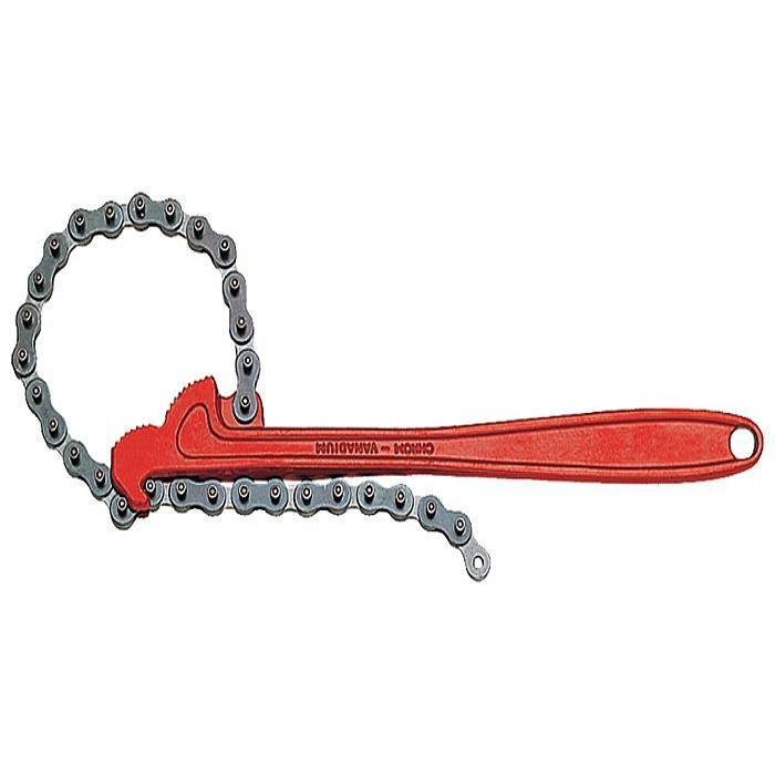 Kettenrohrzange - CV-Stahl - Kettenlänge 440 mm - Ø 100 mm - Länge 300 mm