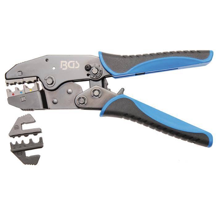 Kabelschuhzange mit Ratschenfunktion - 0,5 mm² bis 10 mm²