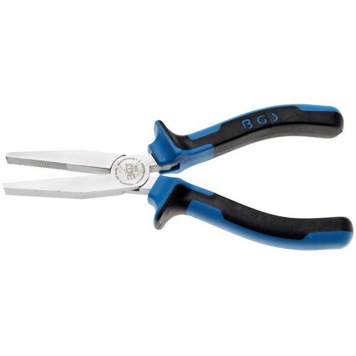 Flachzange - Länge 160 mm - matt verchromt