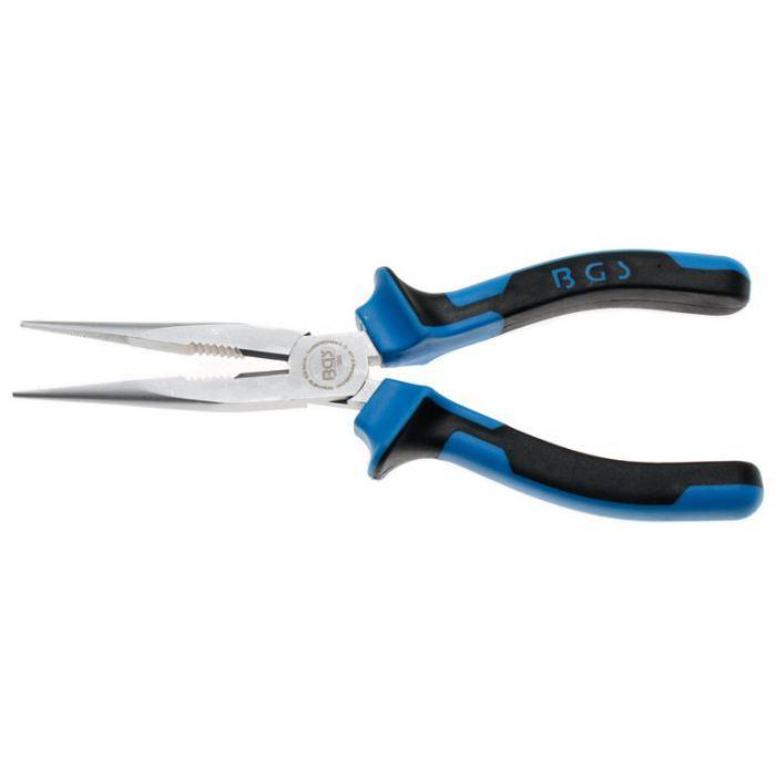 Telefonzange - gerade - 200 mm - matt verchromt