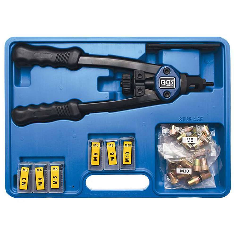 Profi-Nietmutternzangenset - M3-M10 - Länge 330 mm