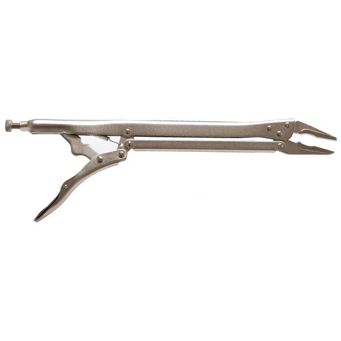 Langbeck-Gripzange - 500 mm - matt verchromt