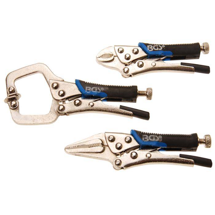 Mini-Gripzangenset - 110 mm bis 135 mm - 3-tlg.