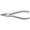 Sicherungsringzange für Innenringe - CV-Stahl - Länge 140 mm - C-Form - für Bohrungs-Ø in mm 8 - 13