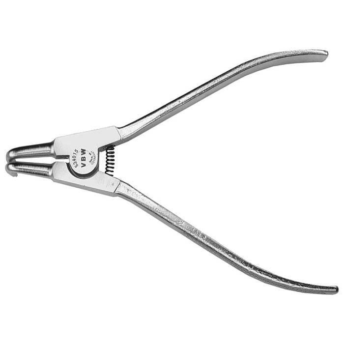 Sicherungsringzange 90º - für Außenringe - CV-Stahl - Länge 125 mm - Ringgröße min/max 3mm/10mm