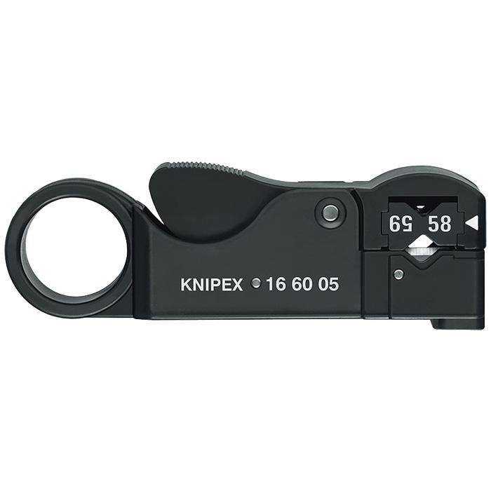 Koax-Abisolierwerkzeug - 105 mm - Kabeltyp RG 58, RG 59 + RG 62